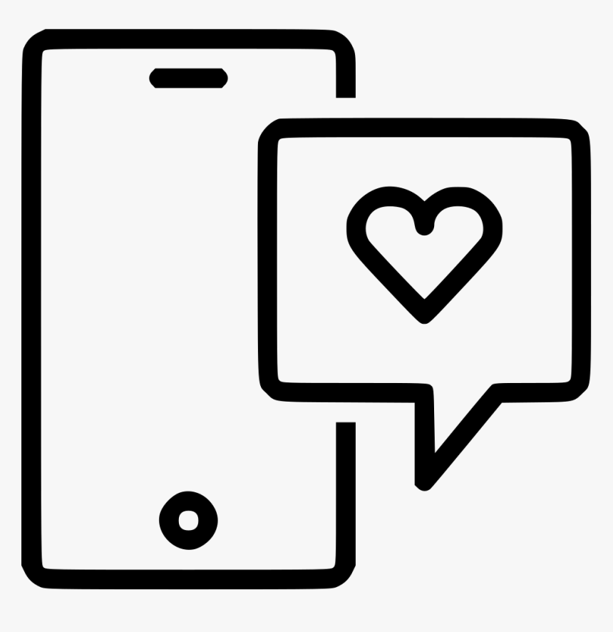 Chat Mobile Phone Svg, HD Png Download, Free Download