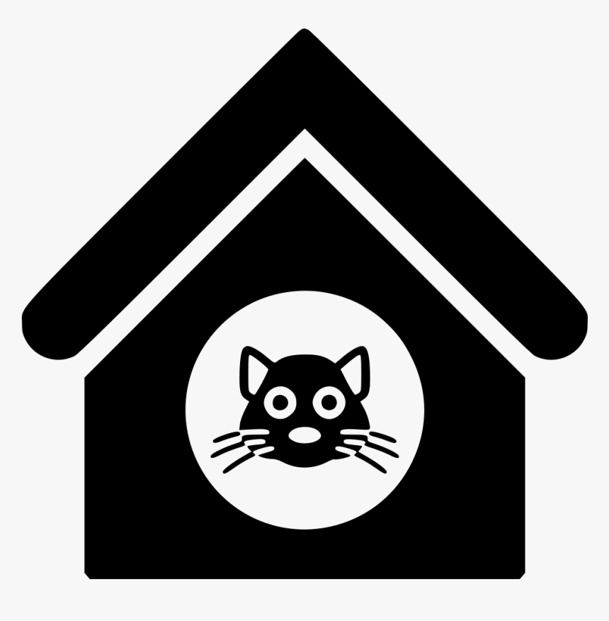 Transparent Cat House Clipart, HD Png Download, Free Download