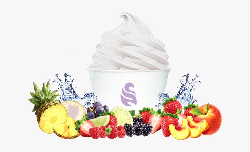 Frozen Yogurt Png, Transparent Png, Free Download