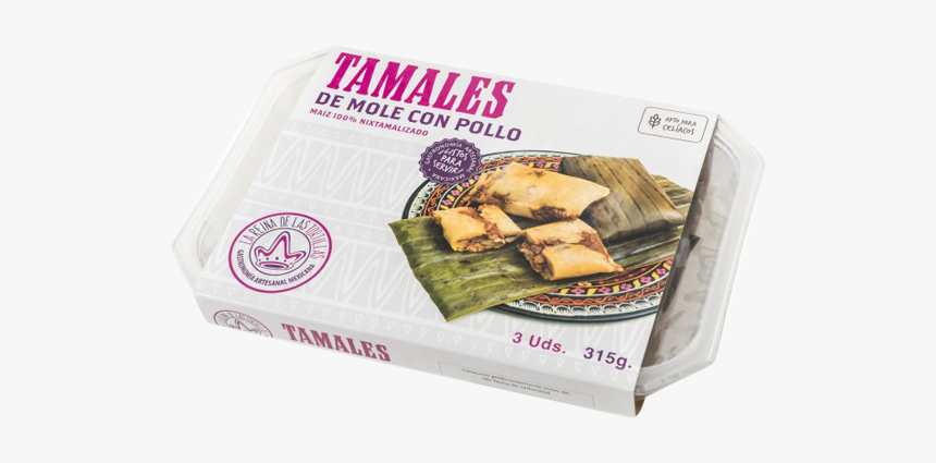 Tamales De Mole Con Pollo 3 Stk, HD Png Download, Free Download