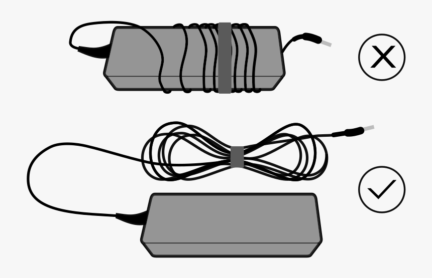 Cara Menggulung Kabel Charger, HD Png Download, Free Download