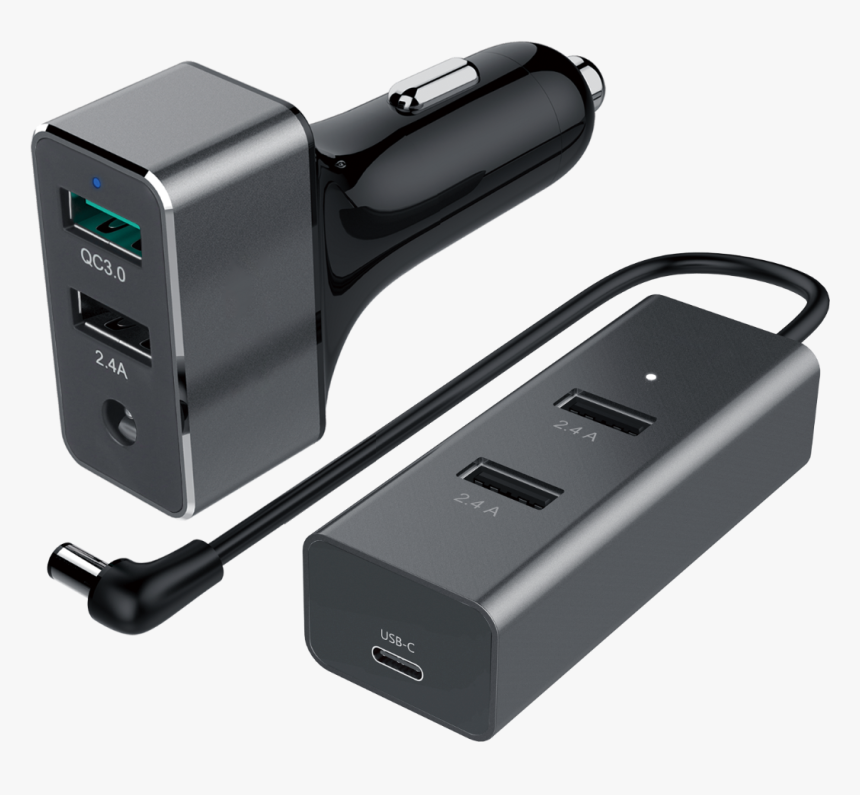 60w Usb 5 Port Car Charger, HD Png Download, Free Download