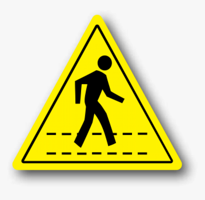 Safe Clipart Pedestrian Safety - Pedestrian Safety Sign, HD Png Download, Free Download