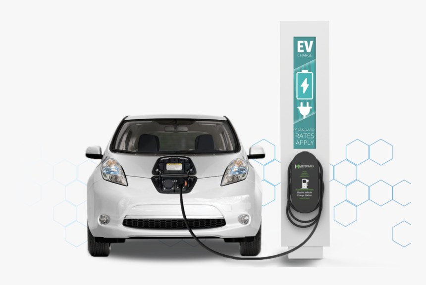 Electric Car Png - 2017 Nissan Leaf Hp, Transparent Png, Free Download