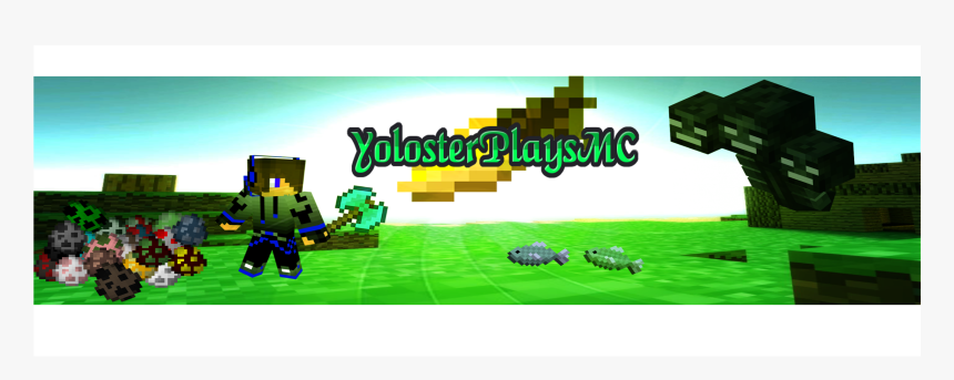 Banner Minecraft Transparent Youtube, HD Png Download, Free Download