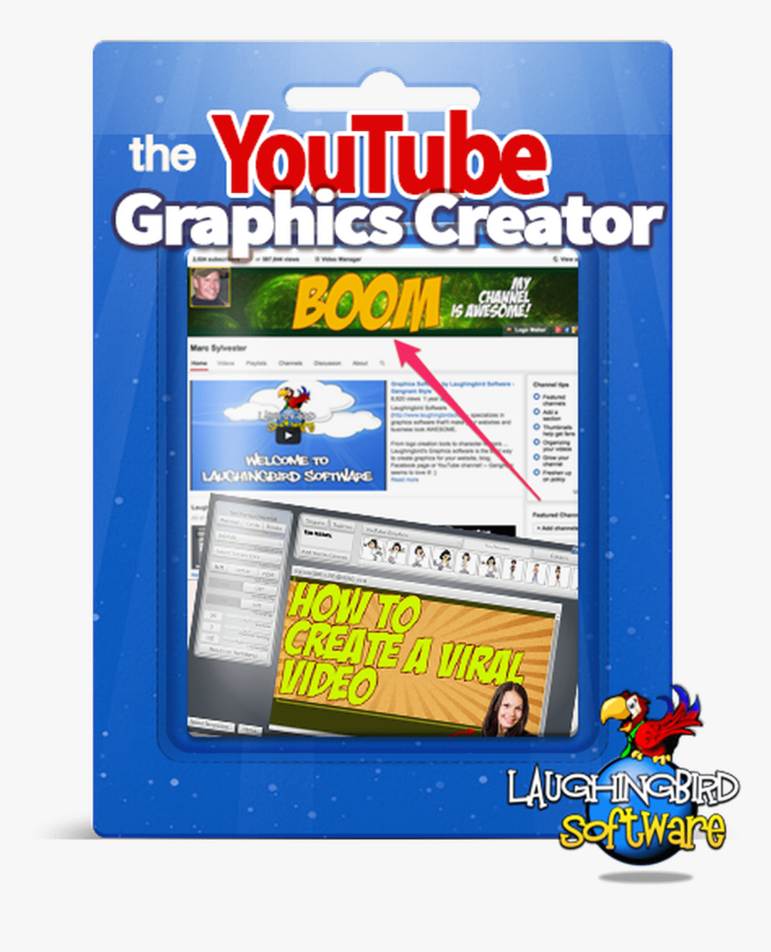 The Youtube Graphics Creator - Creator, HD Png Download, Free Download