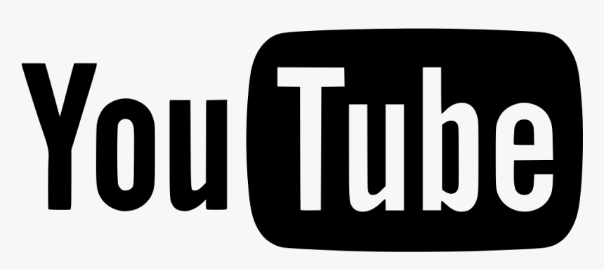 Youtube Brand Social - Youtube Logo Black Transparent, HD Png Download, Free Download