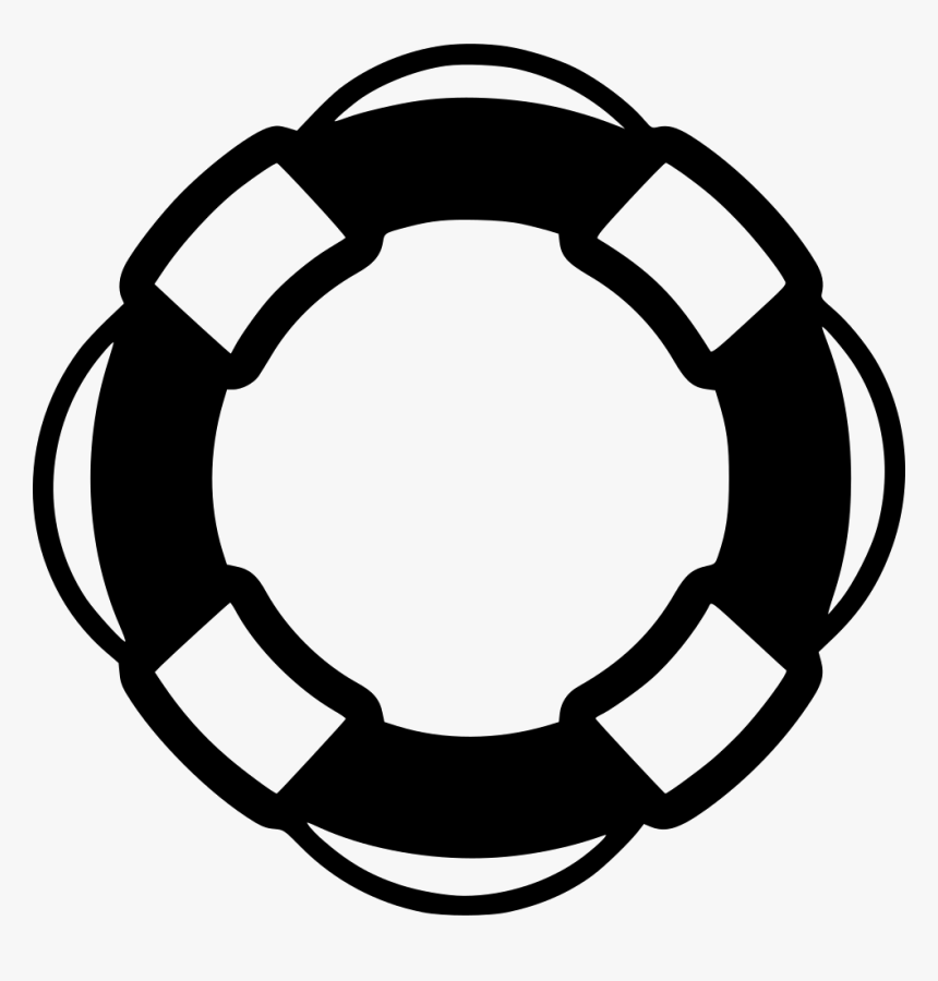 Life Saver - Life Saver Clipart Black And White, HD Png Download, Free Download