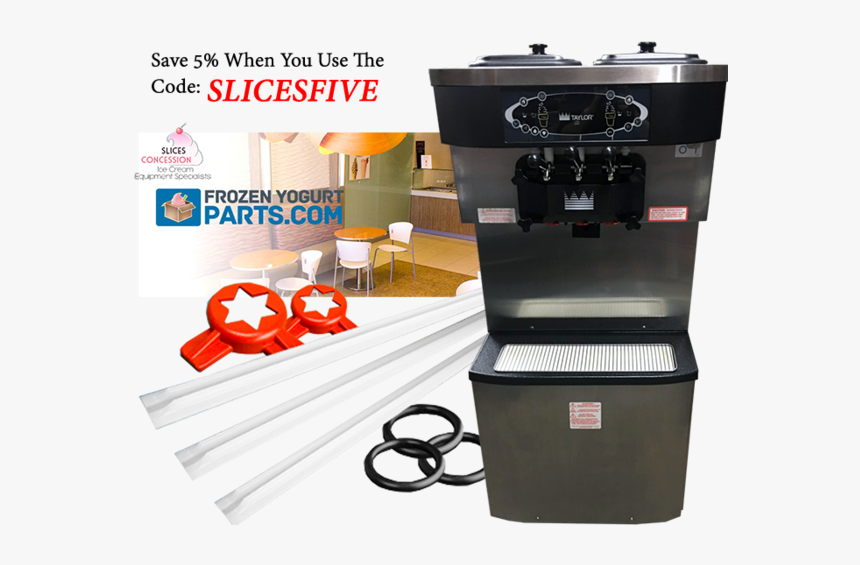 Taylor C713 With O Rings Replaceable Blades Taylor - Coffeemaker, HD Png Download, Free Download