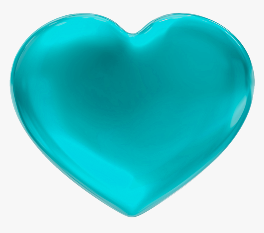 Teal Heart - Heart, HD Png Download, Free Download