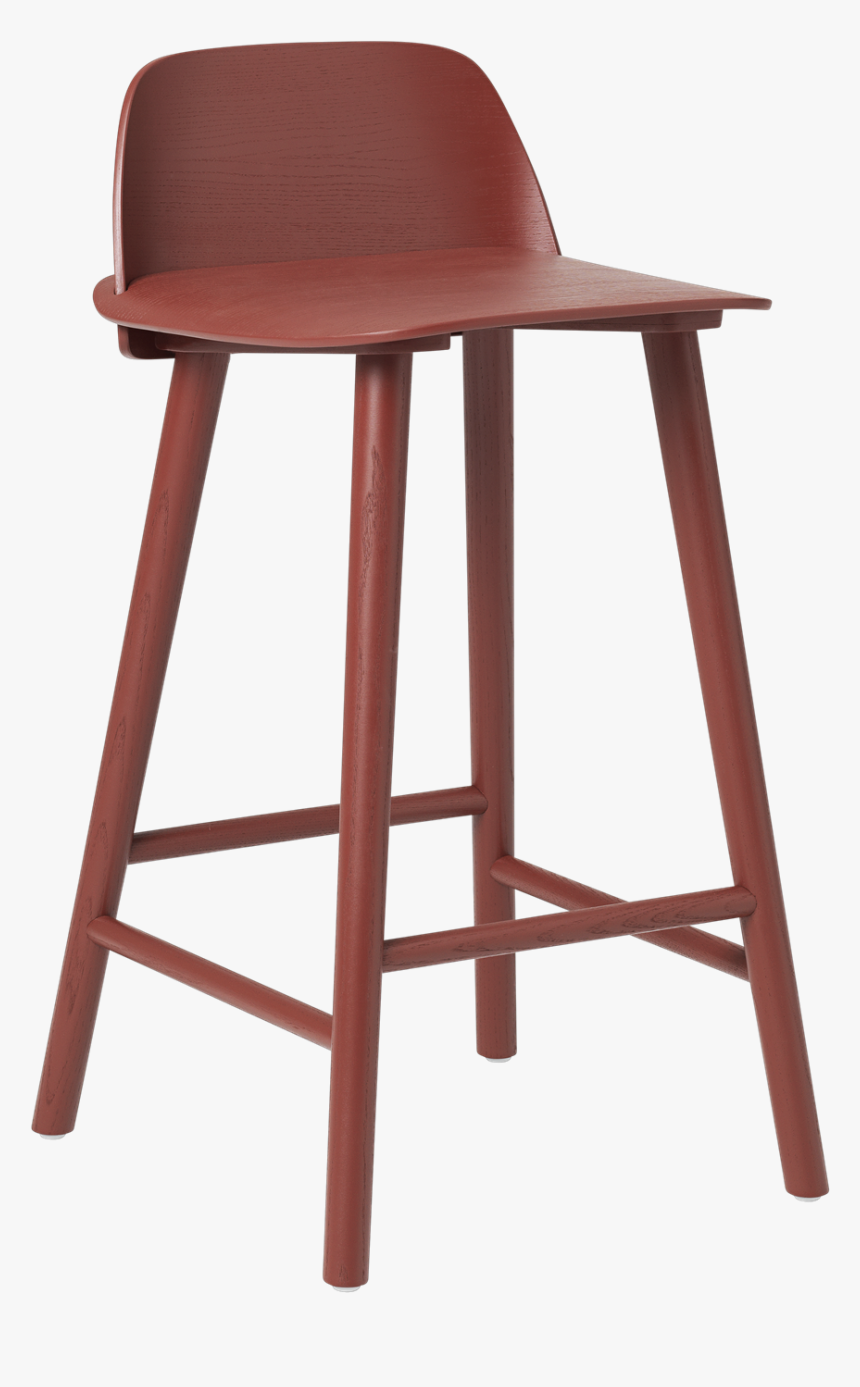 30038 Nerd Bar H65 Dark Red 1532592039 - Muuto Stool, HD Png Download, Free Download