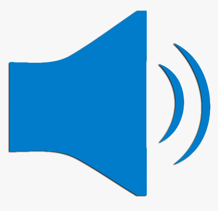 Sound Blue Icon Png Transparent, Png Download, Free Download