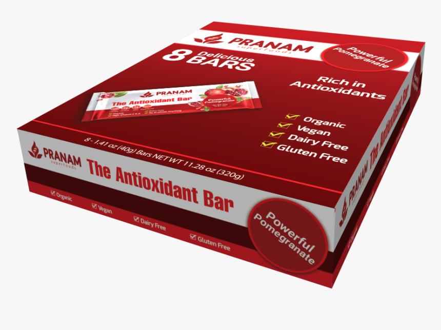 Powerful Pomegranate Bar - Box, HD Png Download, Free Download