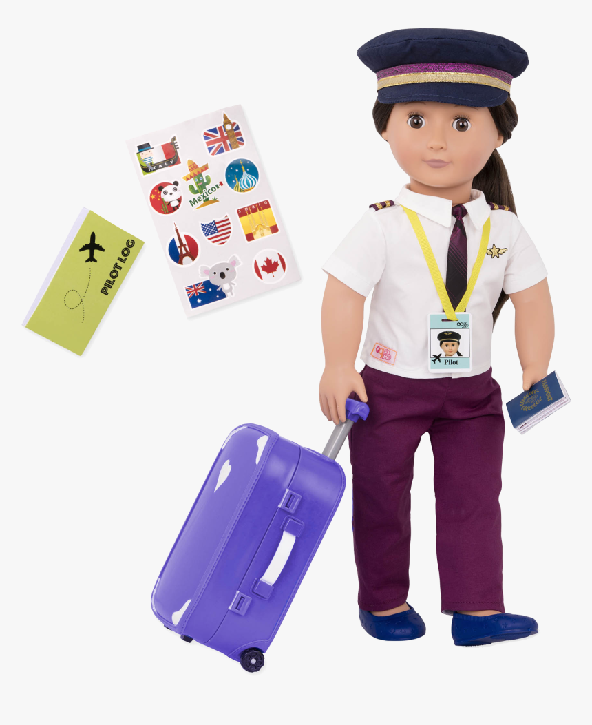 Kaihily 18-inch Pilot Doll - Our Generation Pilot Doll, HD Png Download, Free Download