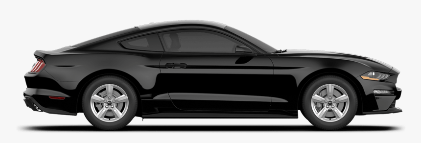 Shadow Black - 2018 Ford Mustang Ecoboost Black, HD Png Download, Free Download