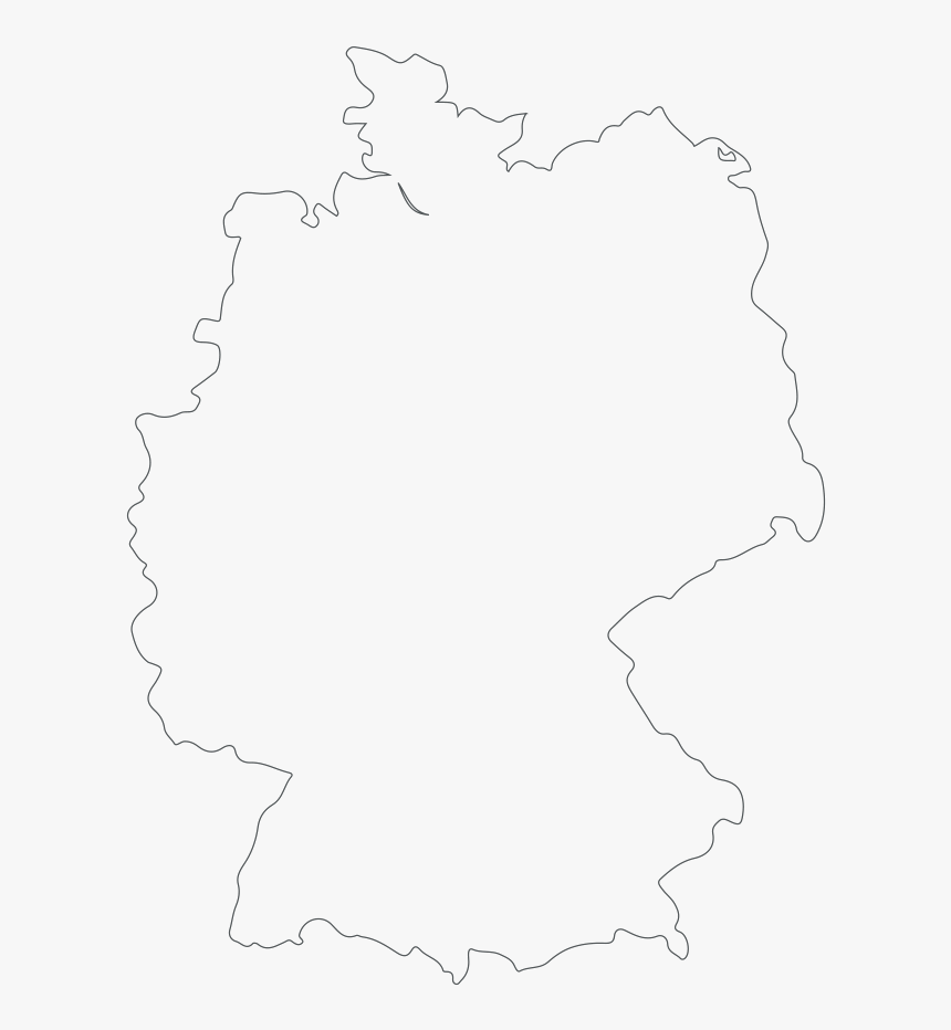 Germany Outline Png - Line Art, Transparent Png, Free Download