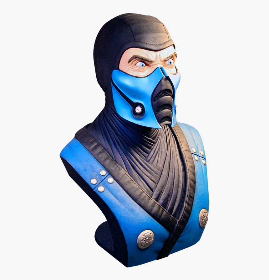 Transparent Sub-zero Png - Mortal Kombat X Sub-zero 1:1 Scale Life-size Bust, Png Download, Free Download