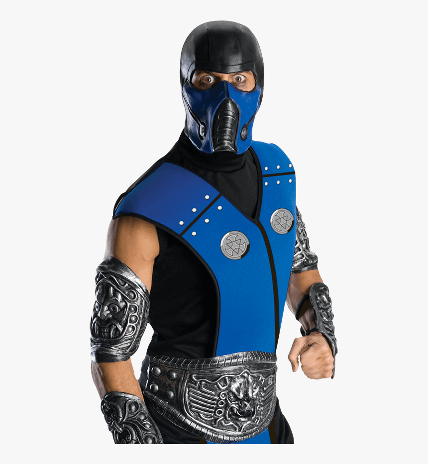 Mens Mortal Kombat Sub-zero Costume - Mortal Kombat Sub Zero Costume, HD Png Download, Free Download