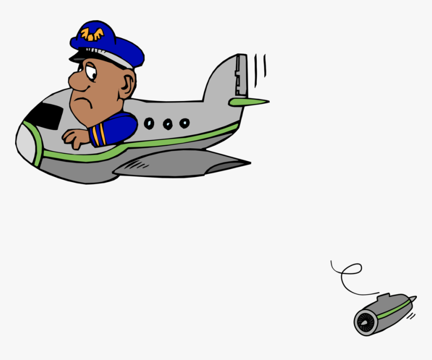 Line,aircraft,cartoon - Pilot Clipart, HD Png Download, Free Download