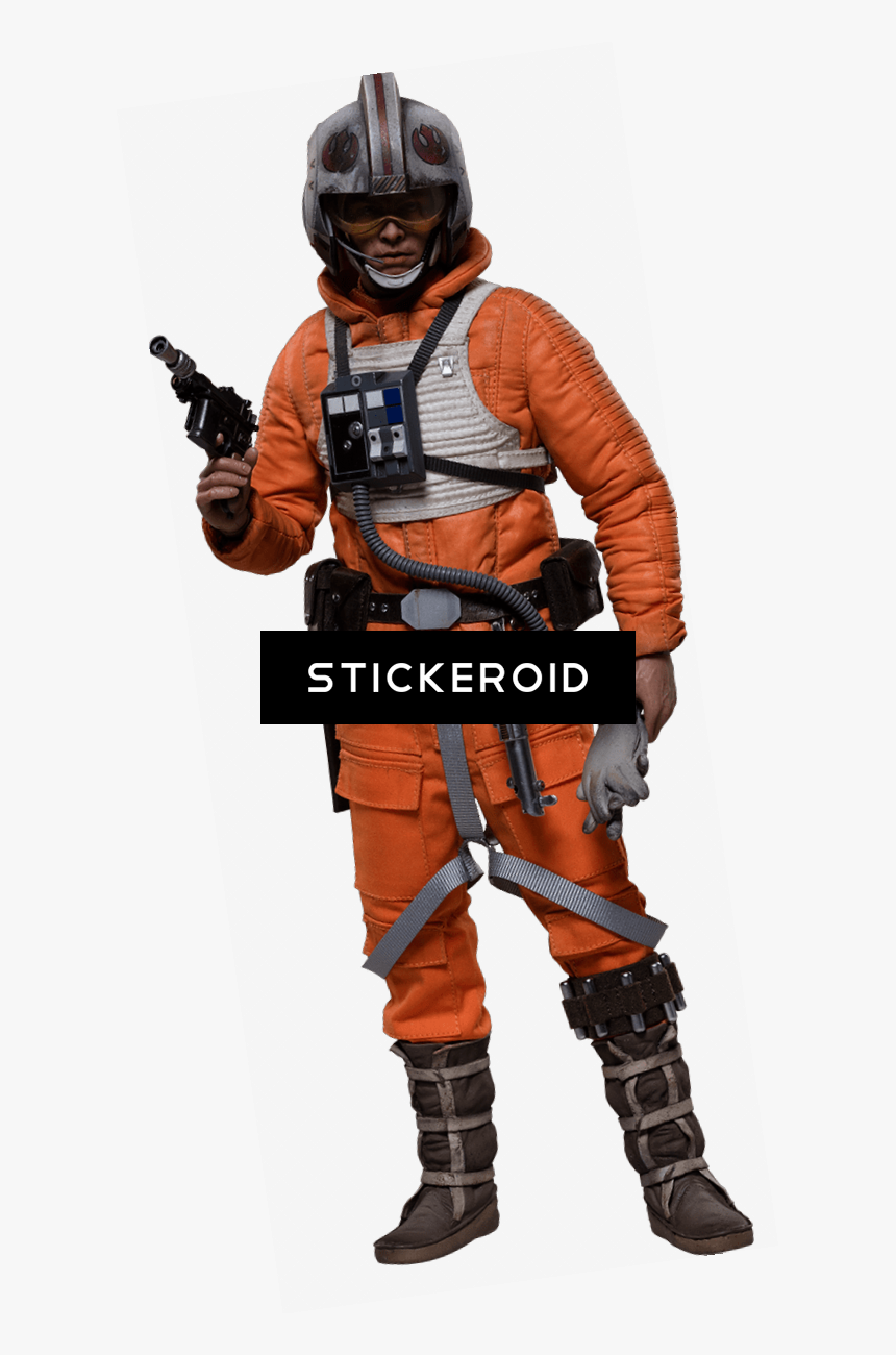 Luke Skywalker Rogue Group Snowspeeder Pilot , Png - Luke Skywalker Piloto, Transparent Png, Free Download