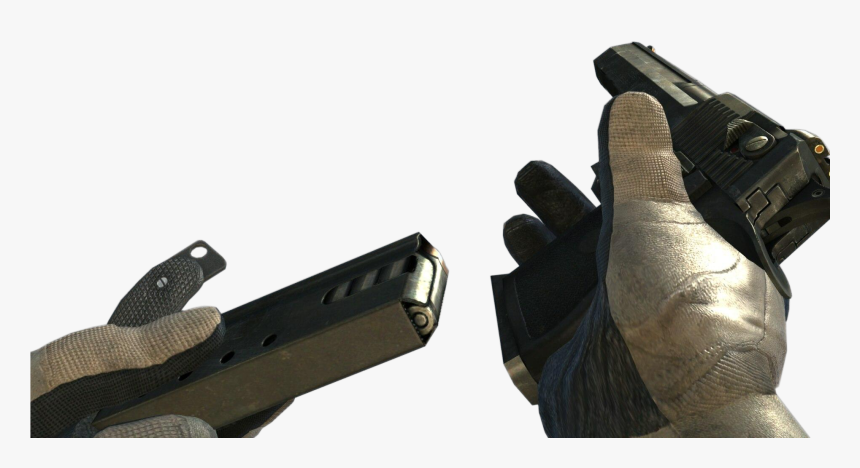 Modern Warfare Remastered Desert Eagle Png - Mw3 Desert Eagle Png, Transparent Png, Free Download