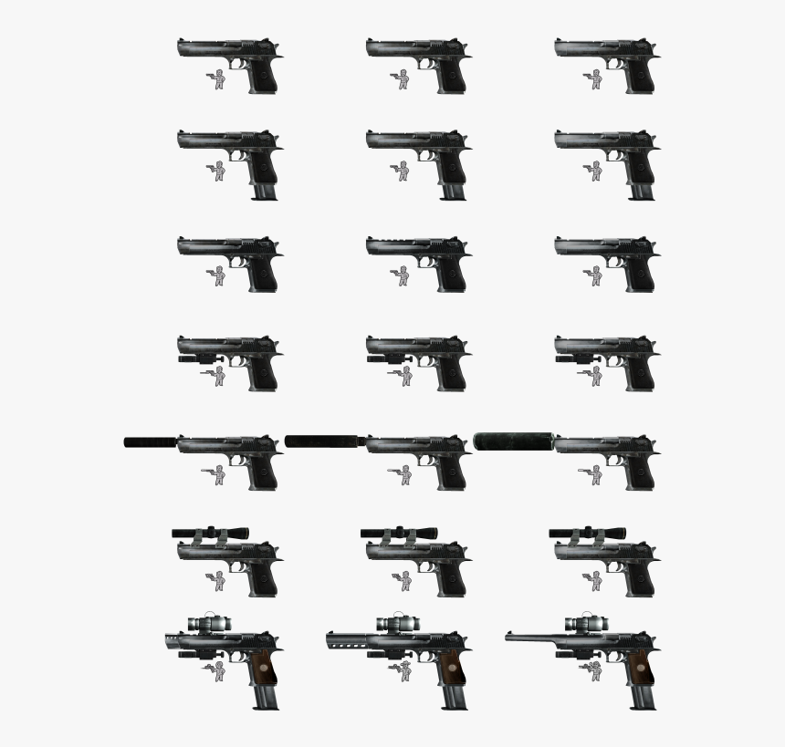 View Media - Modified Custom Desert Eagle, HD Png Download, Free Download