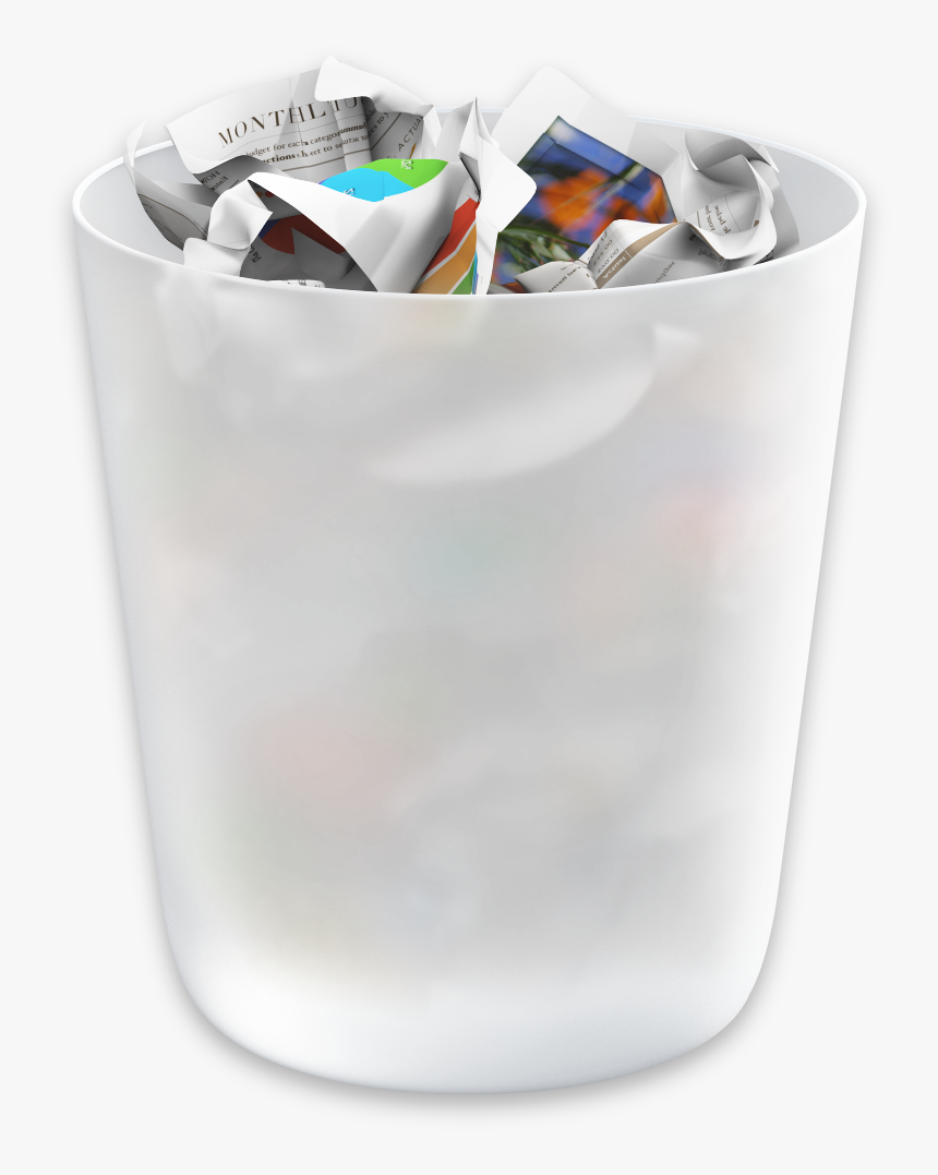 Macintosh Macos Os X Yosemite Trash Computer Icons - Recycle Bin Mac Icon, HD Png Download, Free Download