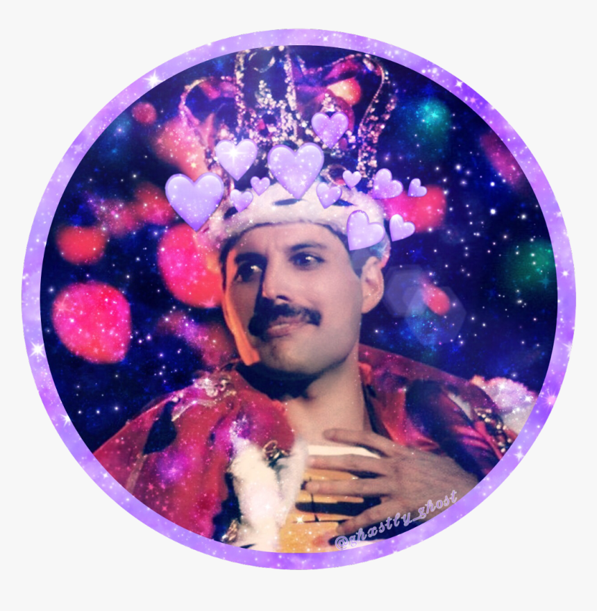 Freddie Mercury Pfp 
feel Free To Use - Circle, HD Png Download, Free Download