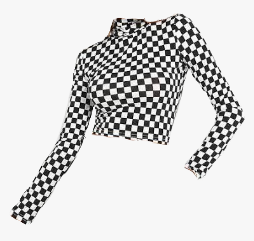 Checkered Top Png, Transparent Png, Free Download