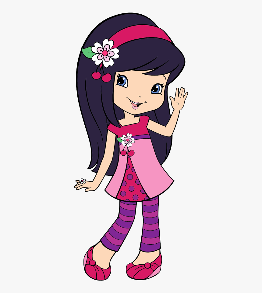 Strawberry Shortcake Cartoon Cherry, HD Png Download, Free Download