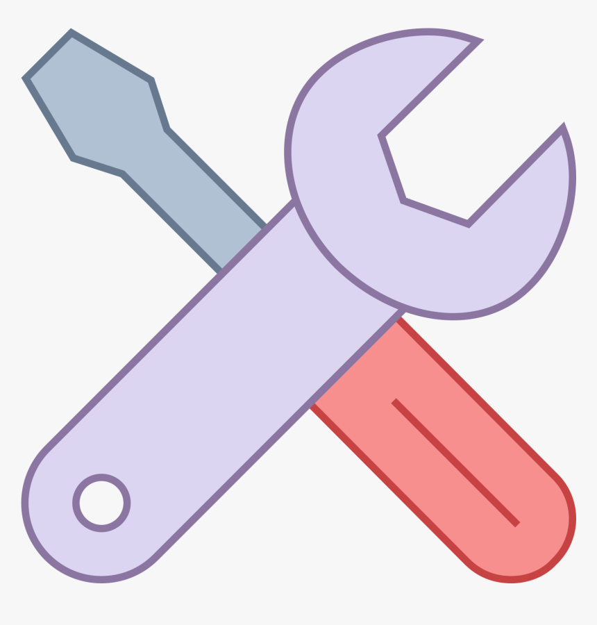 In This Icon Is A Wrench And A Screwdriver - Icon, HD Png Download, Free Download