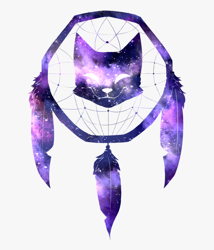 Galaxy Cat Dream Catcher, HD Png Download, Free Download