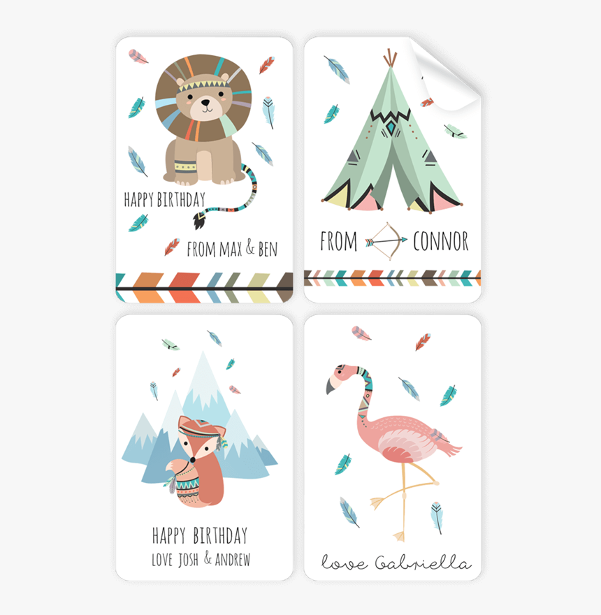 Forrest Friends Stickers - Illustration, HD Png Download, Free Download