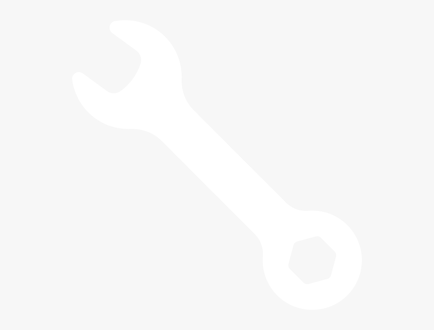 White Spanner Icon Png, Transparent Png, Free Download