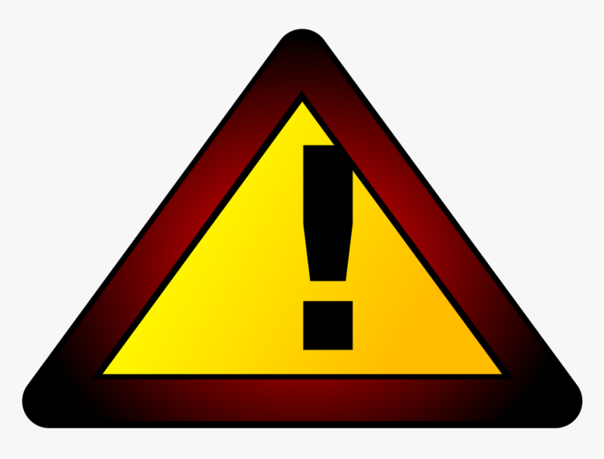 Warning Icon - Traffic Sign, HD Png Download, Free Download