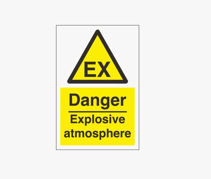 Explosive Sign Png Photos - Falling Objects Safety Sign, Transparent Png, Free Download