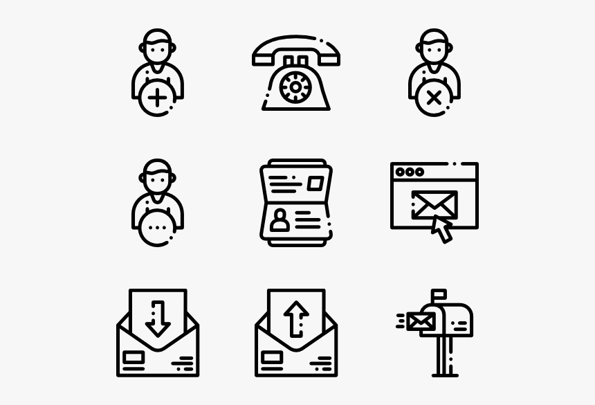 Contact - Ceramic Icon, HD Png Download, Free Download