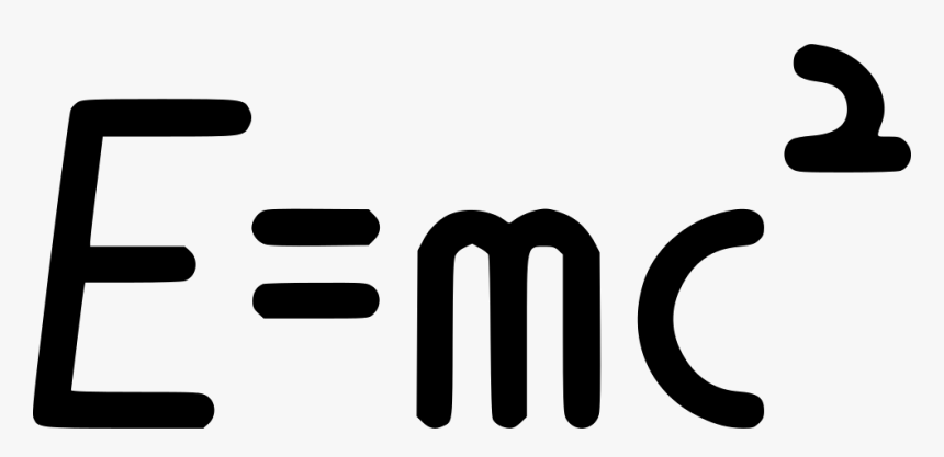 Emc Science Energy Einstein Equation Formula, HD Png Download, Free Download