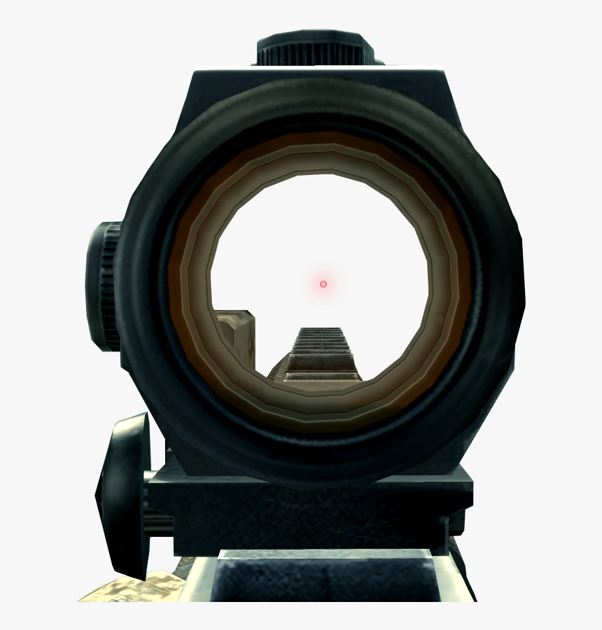 M4a1 Sopmod Ads - Cod4 Reflex Sight, HD Png Download, Free Download