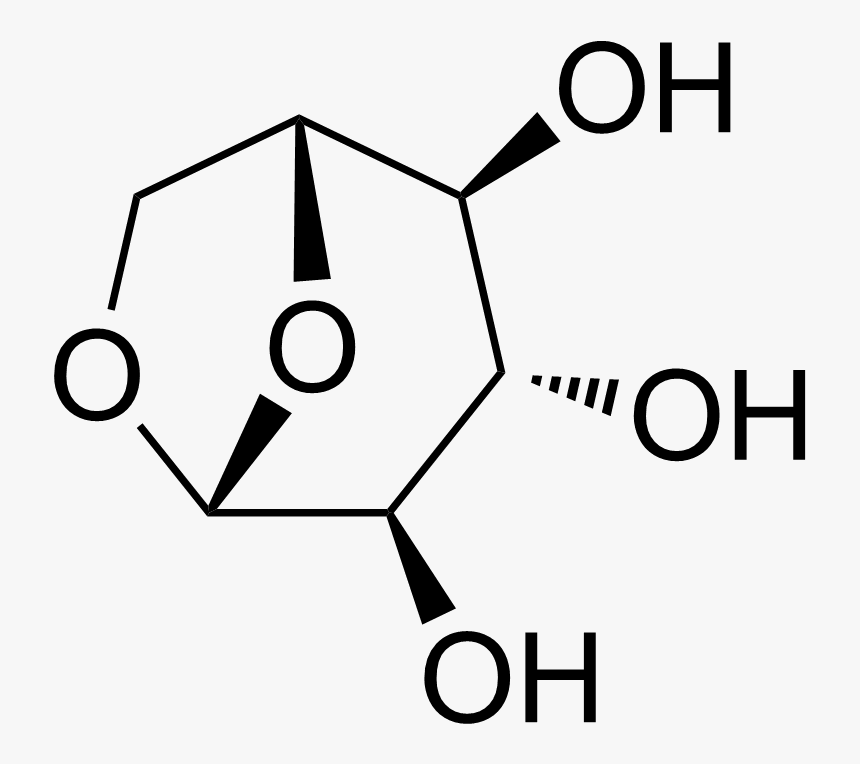 Ch/21 - Levoglucosan Structure, HD Png Download, Free Download