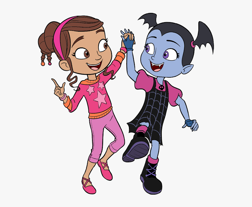 Vampirina And Friends Clipart, HD Png Download - kindpng.