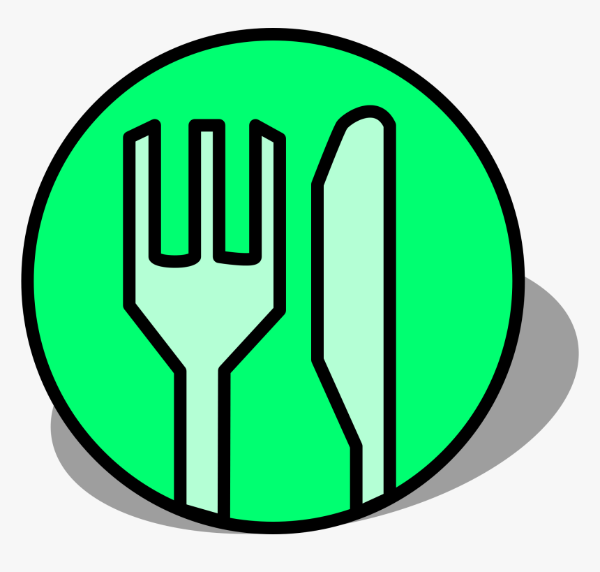 Restaurant Clipart Restaurant Symbol Symbol For Food On Map Hd Png Download Kindpng