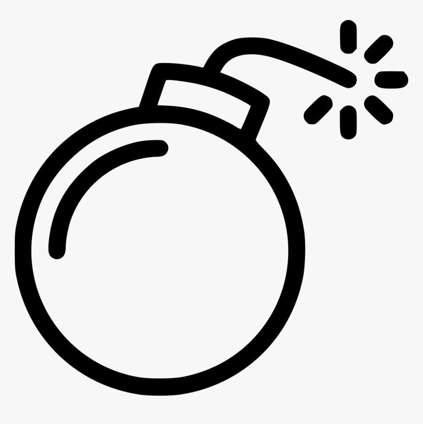 Png File Svg - Icon For Bomb Png, Transparent Png, Free Download