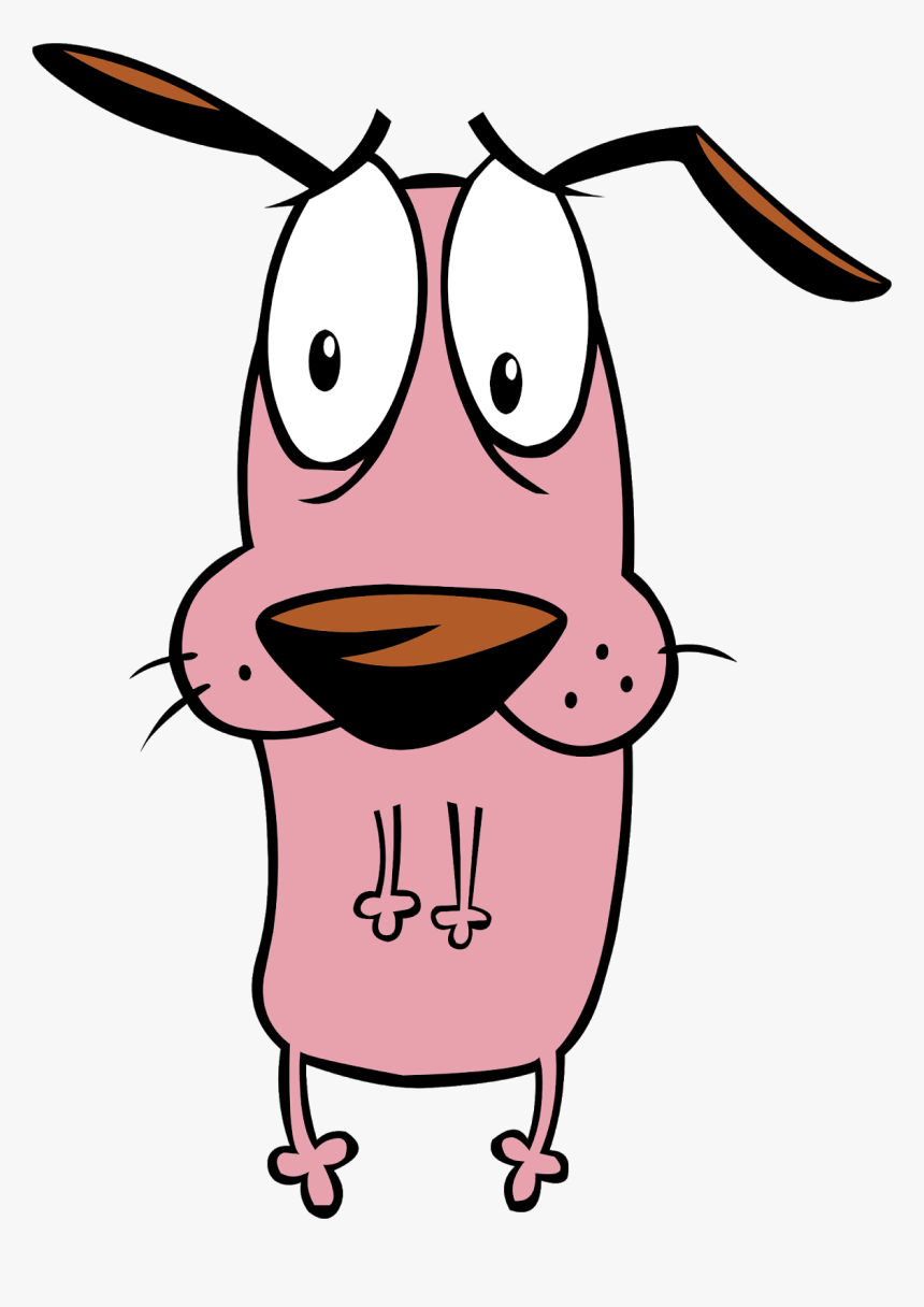 Courage The Cowardly Dog - Courage The Cowardly Dog Clipart, HD Png Download, Free Download