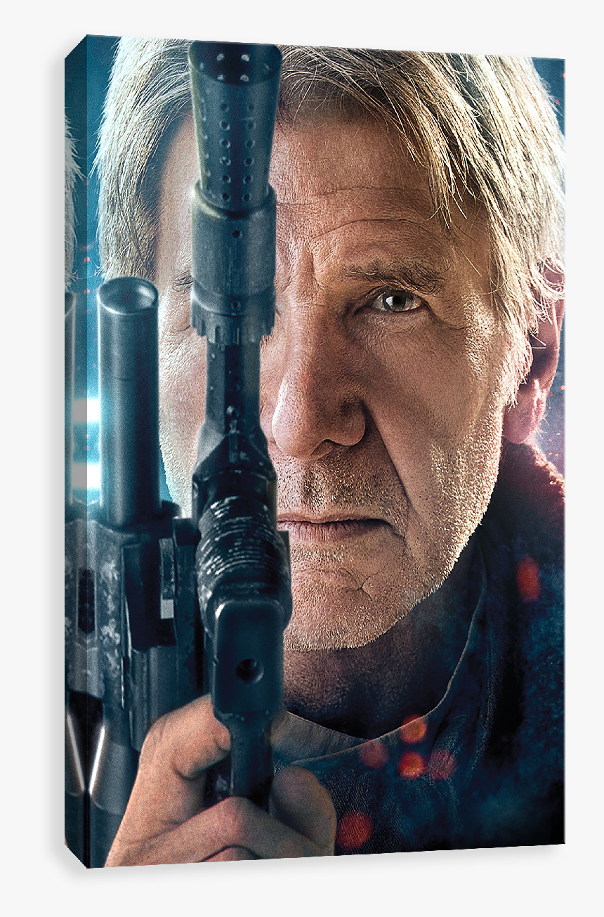 The Force Awakens - Han Solo Poster The Force Awakens, HD Png Download, Free Download