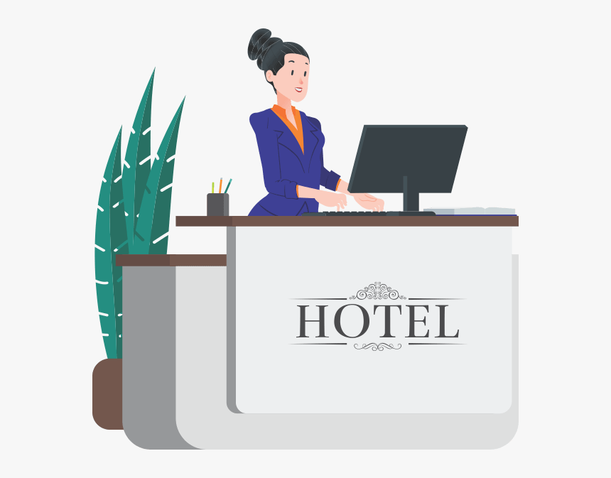 Hotel Front Desk Telegraph