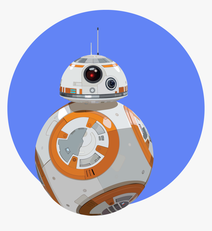 Star Wars The Force Awakens Bb 8 Poster - Bb 8 Iphone 6, HD Png Download, Free Download