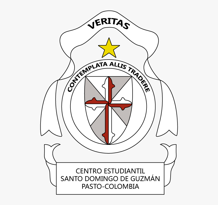Escudo Del Colegio Santo Domingo De Guzman Pasto, HD Png Download, Free Download