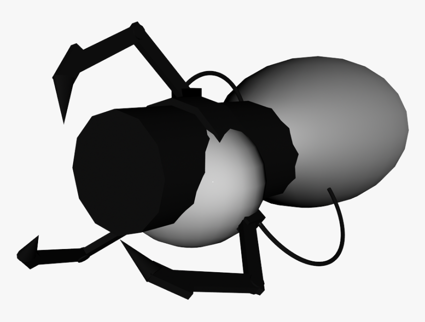 Low Poly Portal Gun - Ant, HD Png Download, Free Download