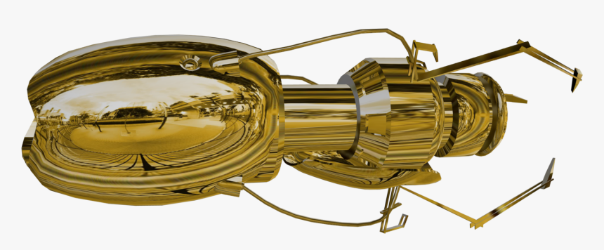 Transparent Sousaphone Png - Golden Portal Gun, Png Download, Free Download